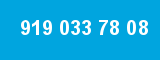 919 033 78 08 919 033 78 08